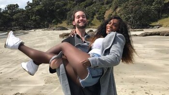 Serena Williams anunció su noviazgo