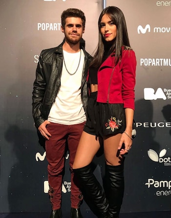 Gastón y su pareja