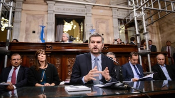 Marcos Peña en el Senado