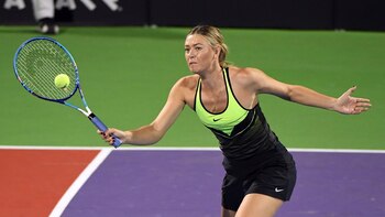 Sharapova enfrentará este miércoles a