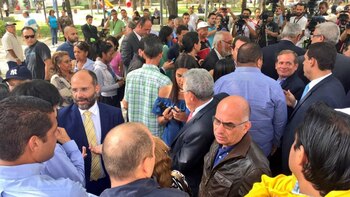 Los diputados opositores, frente a