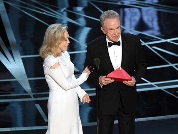 Faye Dunaway y Warren Beatty