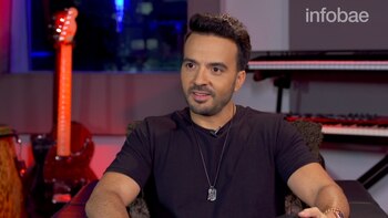 Luis Fonsi durante la entrevista