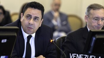 Samuel Moncada, embajador de Venezuela