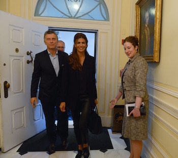 El presidente Mauricio Macri arribó