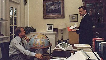 Carter y su consejero de