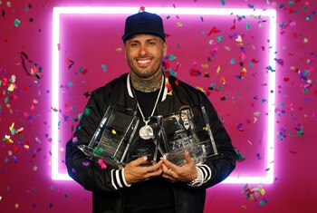 Nicky Jam obtuvo seis estatuillas