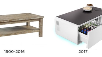 La comparación de mesas tradicionales