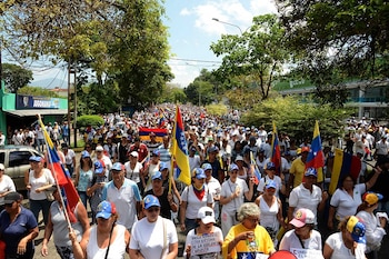 Hay marchas a diario en