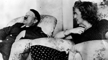Hitler y Eva Braun (Getty