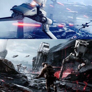 Los escenarios de guerras intergalácticas