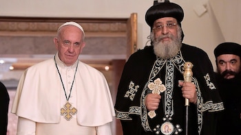 El papa Francisco y Teodoro