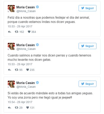 El particular e irónico saludo