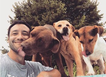 Luciano Pereyra saludó a sus