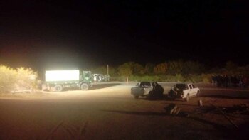 Bloqueo en Neuquén (Gentileza Rionegro.com.ar)