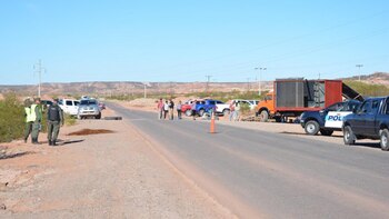 Bloqueo en Neuquén (Gentileza lmneuquen.com)