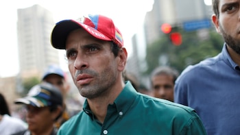 Henrique Capriles, líder opositor venezolano.