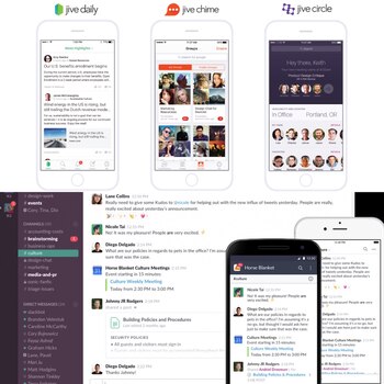 Jive y Slack son dos