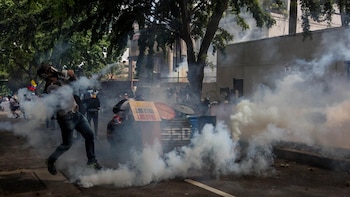 La ONU se mostró preocupada por la violencia en las calles venezolanas (EFE)