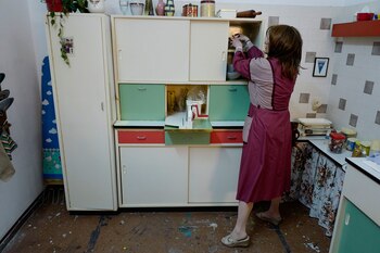 Una típica cocina en un