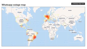 El mapa muestra qué países