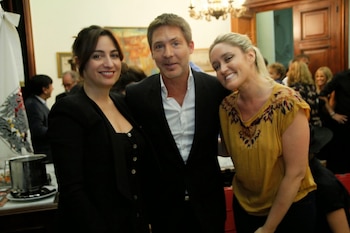 Con Adrián Suar y Muriel Santana: “Durante muchos años fui una chica Pol-ka”, confiesa.