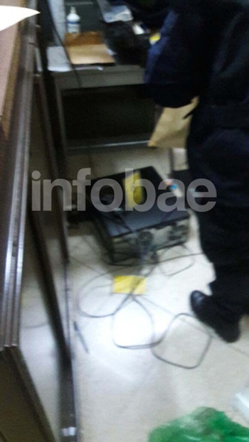 Cartasegna fue maniatado con cables