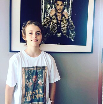 La foto que publicó Felipe