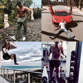 El modelo Younes Bendjima se muestra en redes viajando por el mundo y, sobre todo, luciendo su escultural cuerpo, fruto de su pasado como boxeador