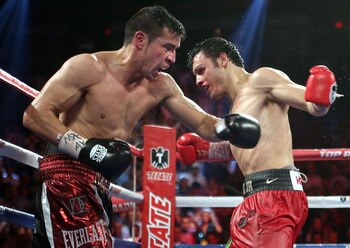 En 2012 Sergio Martínez ganó los 12 rounds por decisión unánime sobre Julio Cesar Chavez Jr.