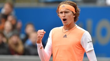 El alemán Alexander Zverev se
