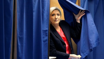 Marine Le Pen luego de