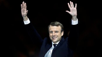 El presidente electo de Francia