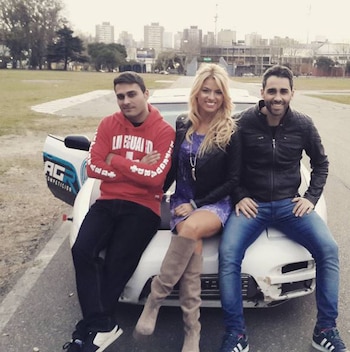 Radetic en la grabación de