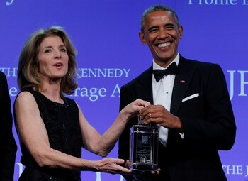 Caroline Kennedy, en una ceremonia