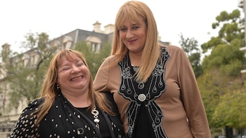 Silvia y Analía, de festejo,