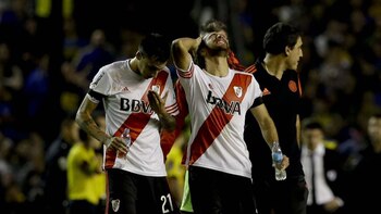 Los jugadores de River sufrieron