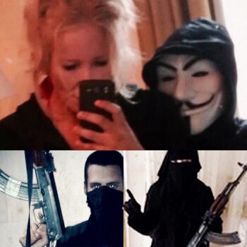 La pareja yihadista británica