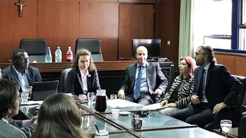 Del encuentro participaron los jueces