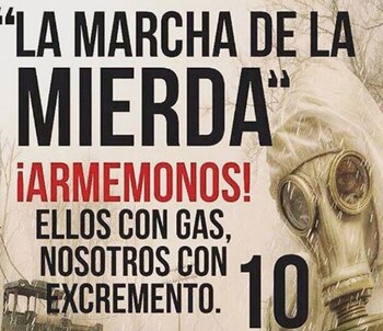 La convocatoria en las redes