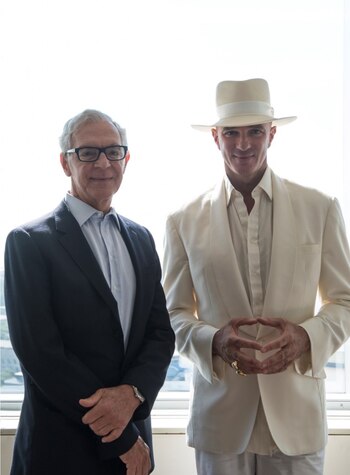 Alan Faena y Eduardo Costantini