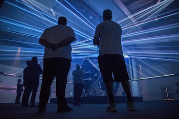 Visitantes del Museo de Ciencias