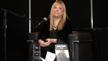 María Moreno en la entrega