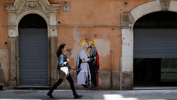 La intervención está pintada en