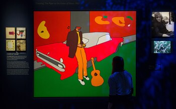 Un retrato de Syd Barrett, miembro