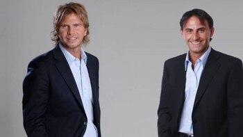 Sebastián Vignolo y Diego Latorre