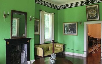 Interior restaurado de la casa