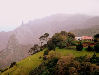 Paisaje de Santa Helena, con