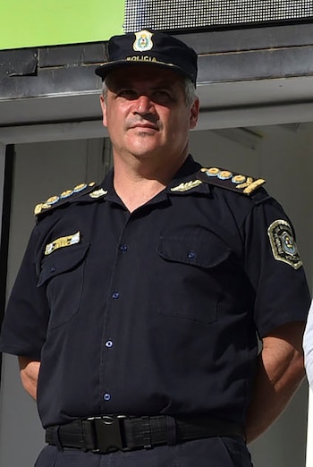 Perroni, durante el lanzamiento del