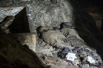 Una necrópolis es un lugar destinado a enterramientos. Etimológicamente, significa ciudad de los muertos o cadáveres (AFP)